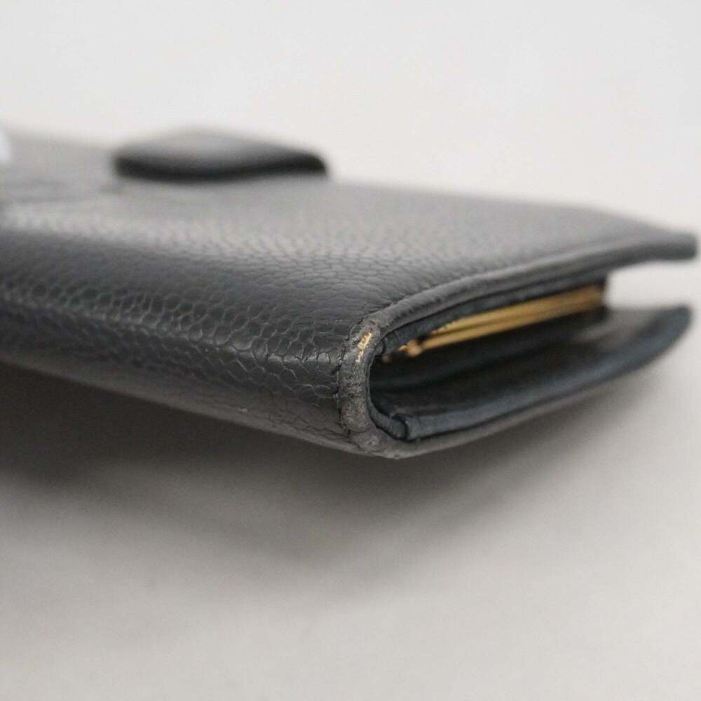 CHANEL Black Caviar Leather Wallet - Picture 5 of 9